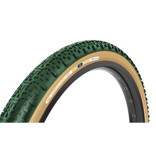 Panaracer GravelKing X1 Tire, 700x45, TLC, Green/Brown
