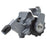 Paul Components Klamper Flat Mount Disc Caliper, Short-Pull, Pewter/Bl