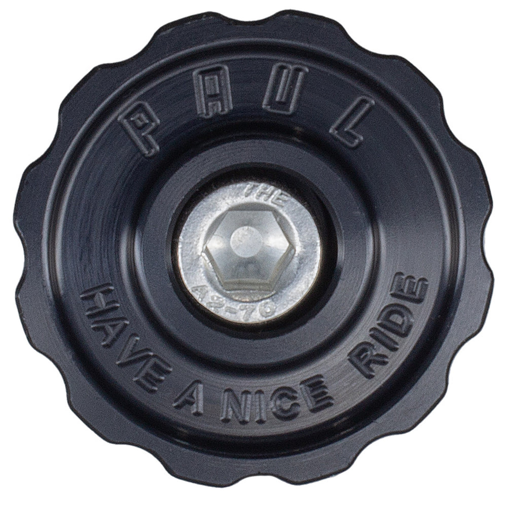 Paul Components Aluminum Top Cap, Black