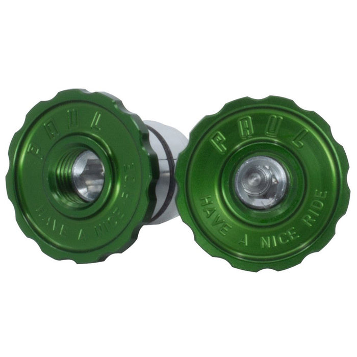Paul Components Aluminum Bar End Plug, Green