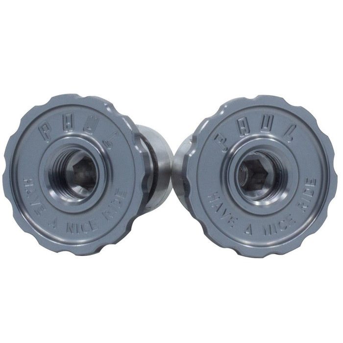 Paul Components Aluminum Bar End Plug, Pewter