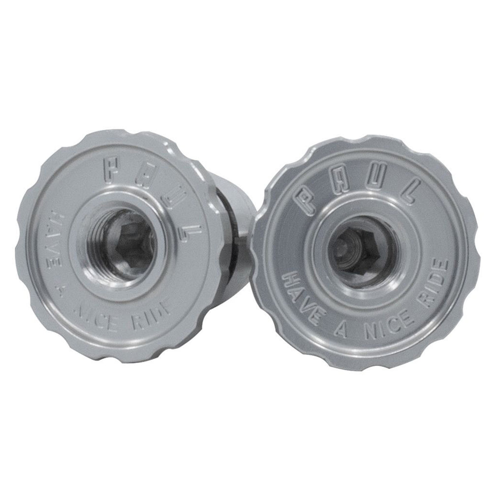 Paul Components Aluminum Bar End Plug, Silver