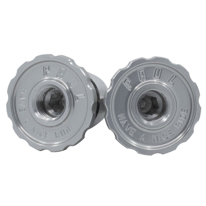 Paul Components Aluminum Bar End Plug, Silver