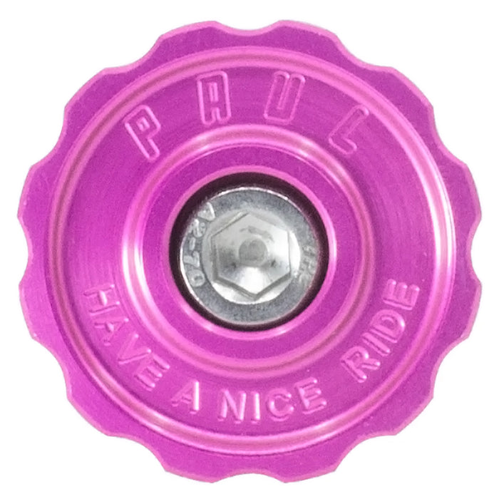 Paul Components The Rook 5mm Aluminum Top Cap, Pink