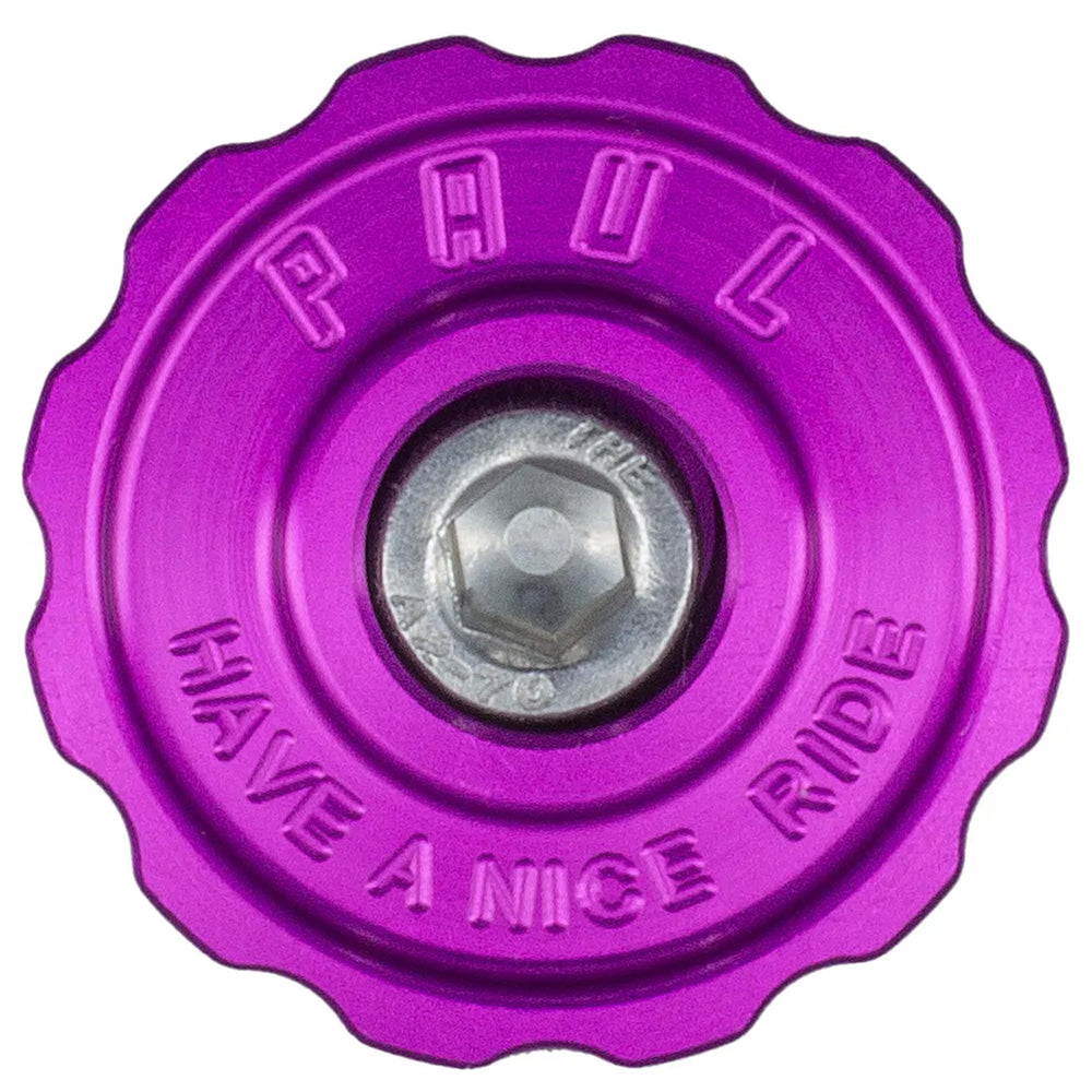 Paul Components The Rook 5mm Aluminum Top Cap, Purple