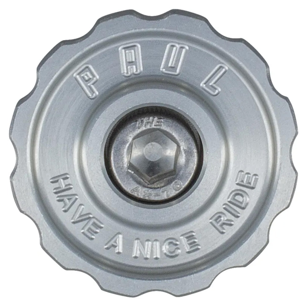 Paul Components The Rook 5mm Aluminum Top Cap, Silver
