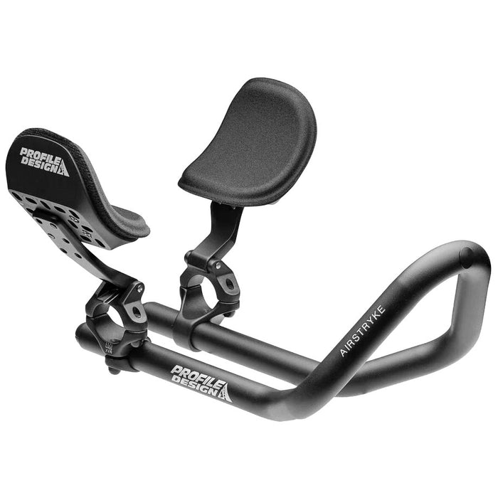 Profile Design Airstryke II Aluminum Aerobar: Ergo Armrest, L2 Flip-Up Bracket, Matte Black