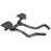 Profile Design Legacy II Aluminum Aerobar: with ZB Bracket and Venturi Armrest, Matte Black