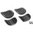 Profile Design Ergo Injected Armrest Kit: Black