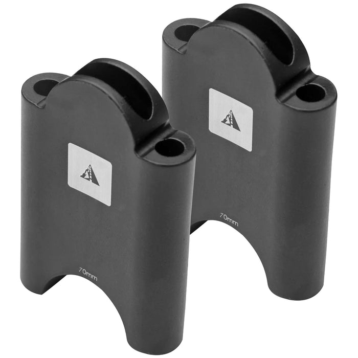 Profile Design Aerobar Bracket Riser Kit: 70mm