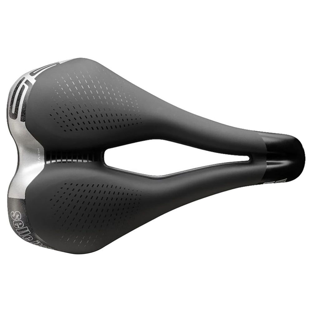 Selle Italia MAX S 5 Superflow L, FeC Alloy Rail, Soft-Tek, Black