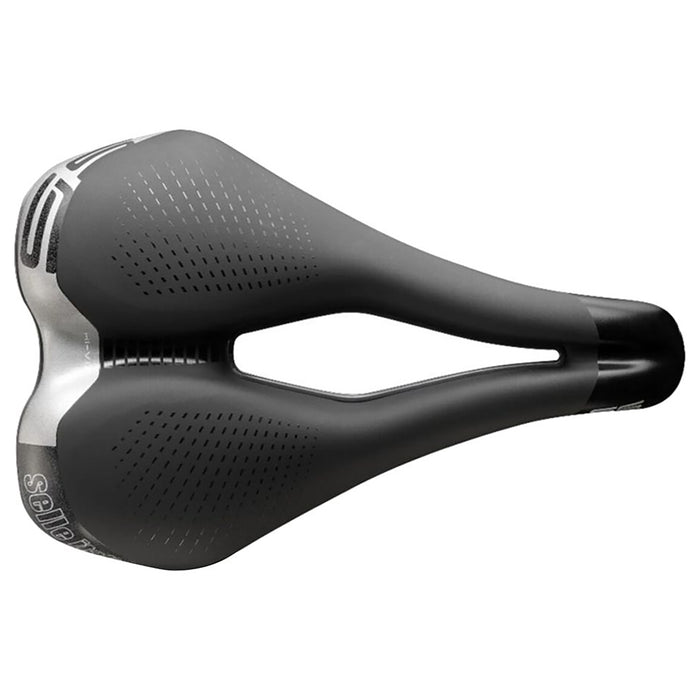 Selle Italia MAX S 5 Superflow L, FeC Alloy Rail, Soft-Tek, Black