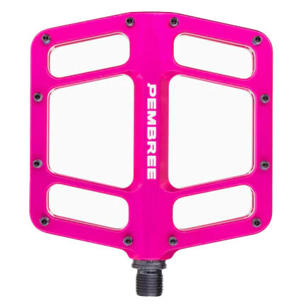 PEMBREE D3A Platform Pedals, Large, Pink