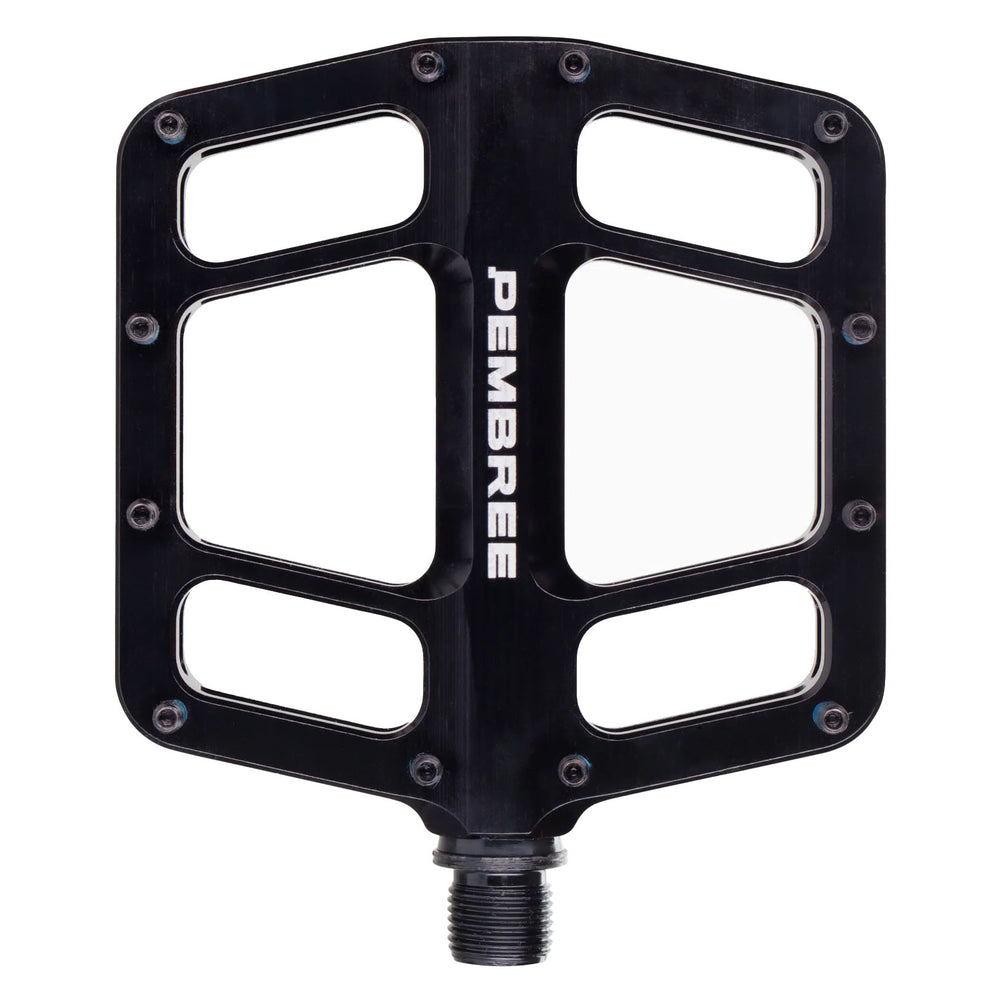 PEMBREE D3A Platform Pedals, Small, Black