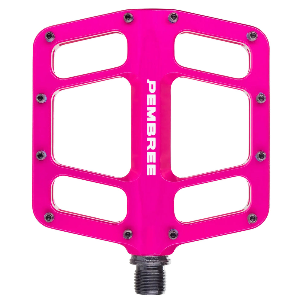 PEMBREE D3A Platform Pedals, Small, Pink