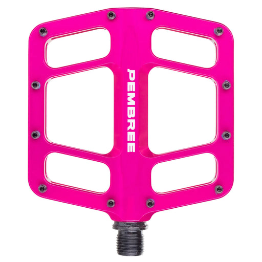 PEMBREE D3A Platform Pedals, Small, Pink