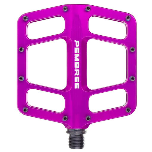 PEMBREE D3A Platform Pedals, Small, Purple