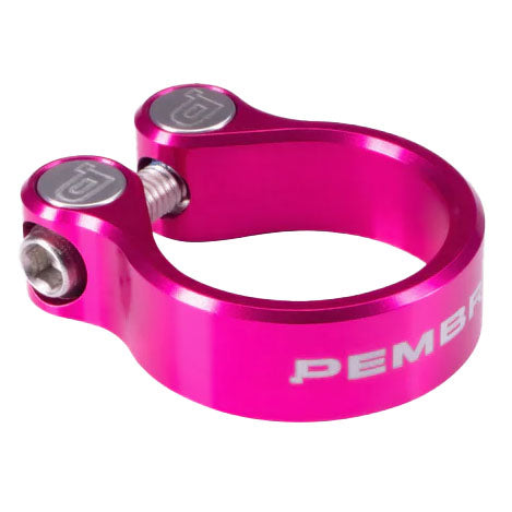 PEMBREE DBN Seatpost Clamp,34.9mm, Pink