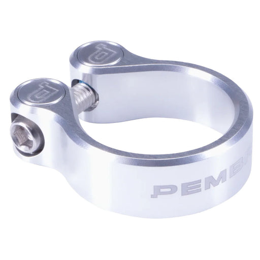 PEMBREE DBN Seatpost Clamp,38.6mm, Silver