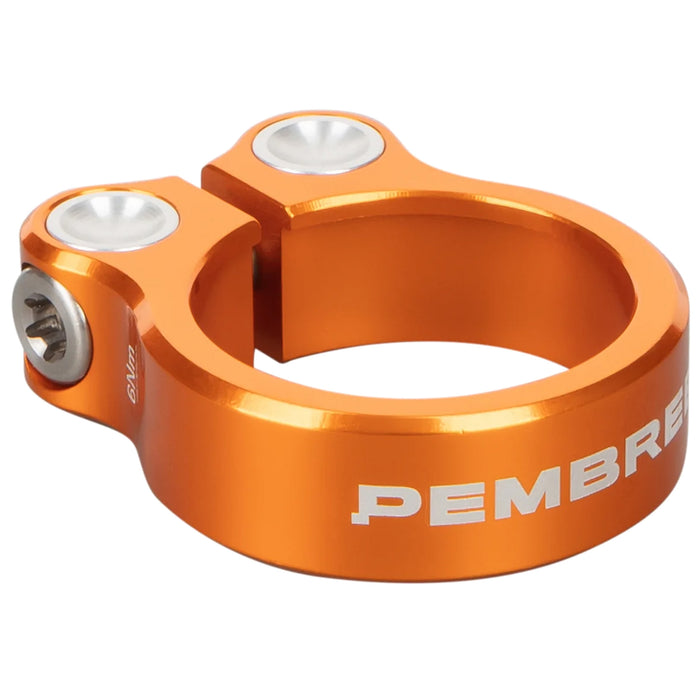 PEMBREE DBN Seat Post Clamp, Orange, 38.5