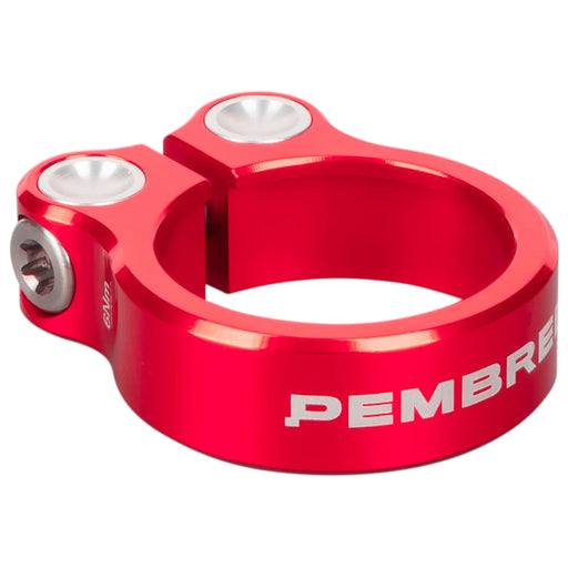 PEMBREE DBN Seat Post Clamp, Red, 31.8