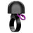 Spurcycle Compact Bell, 22.2mm, Black/Purple
