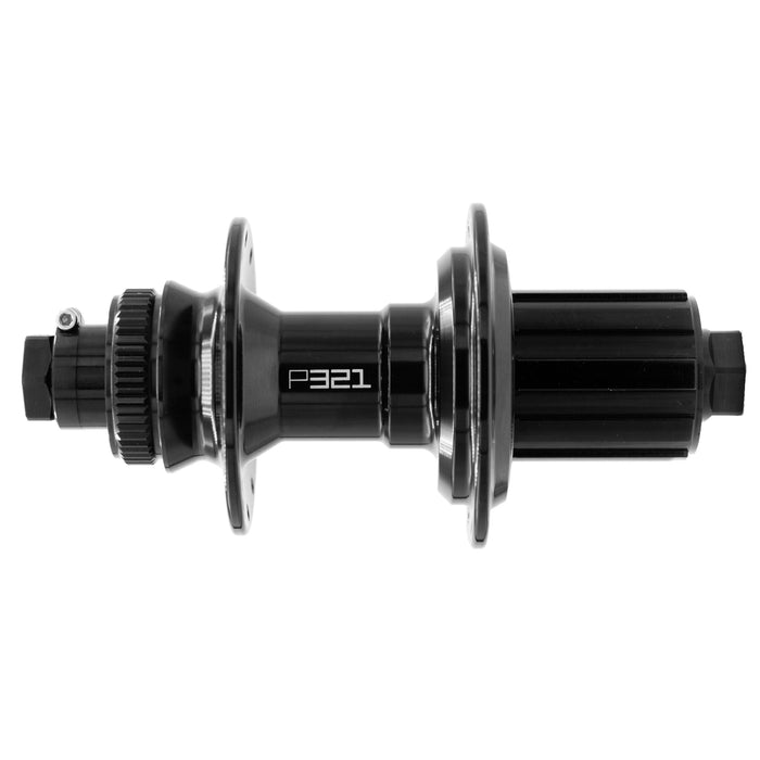 Project 321 RG3 Road HGR Center Lock Rear Hub, 24h, 12x142, Black