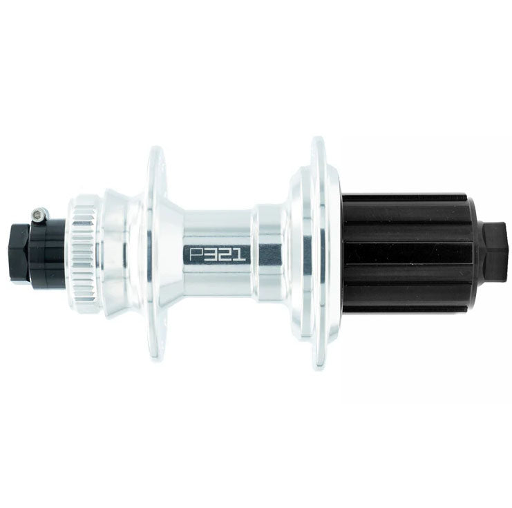 Project 321 RG3 Road HGR Center Lock Rear Hub, 28h, 12x142, Silver