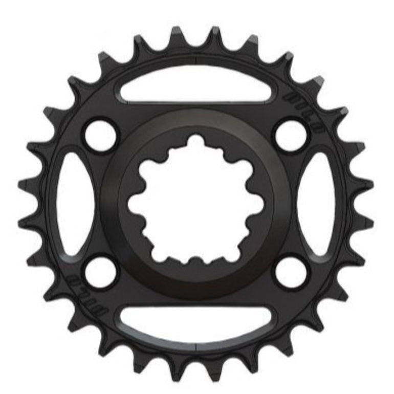 Pilo Round 3-Bolt SRAM Dub (Boost 3mm) Chainring, 28T, Blk