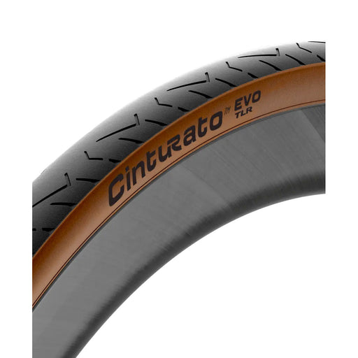 Pirelli Cinturato EVO TLR Tire - 700 x 32, Tubeless, Folding, Classic Tan, TechWall+Road, SmartEvo AS