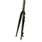 Pake CrMo 700c Polo Disc Fork, 1-1/8" Thrdls - Black