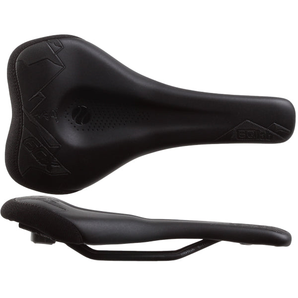 SQlab 60X Active S-tube Rail 130* Saddle, Black