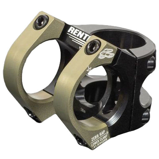 Renthal V2 Apex Stem, (31.8) 31mm, Black/AluGold