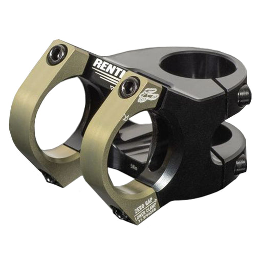 Renthal V2 Apex Stem, (31.8) 50mm, Black/AluGold