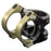 Renthal V2 Apex Stem, (35.0) 33mm, Black/AluGold