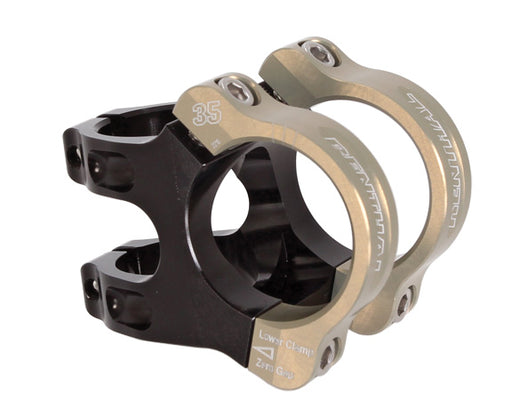 Renthal Apex stem, (35.0) 33mm - black/gold