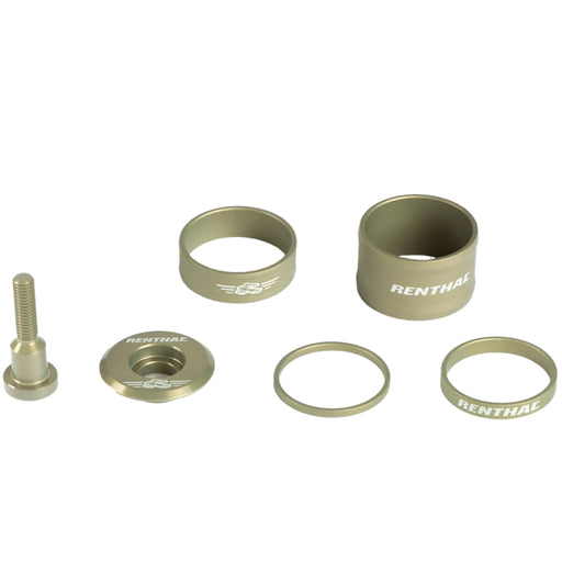Renthal V2 Apex Spacer and Top Cap Kit, AluGold