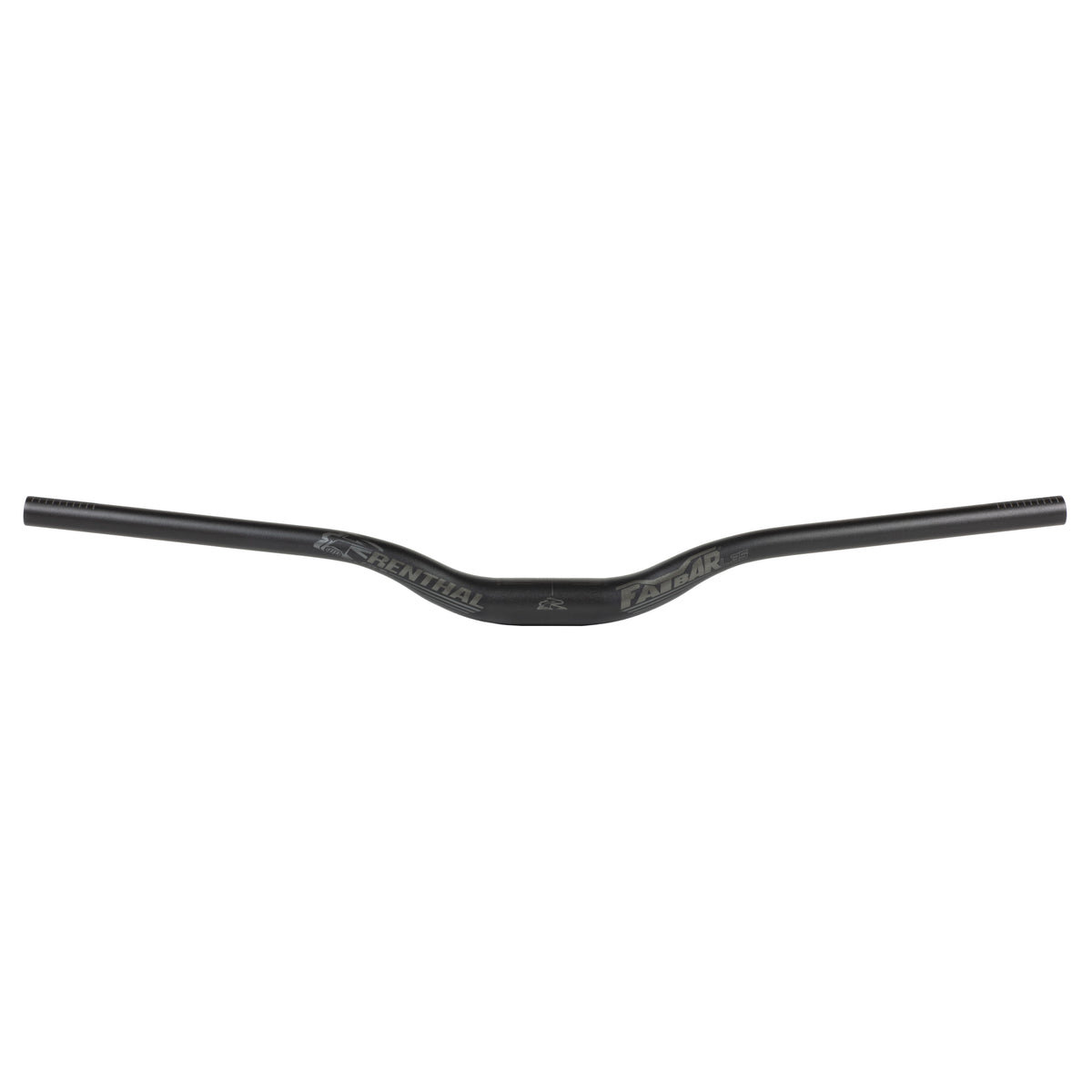 Renthal Fatbar Lite V3 35 Riser Bar, 40mm/760mm, Black — Send It Bikes