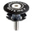 Ritchey Headset Top Cap With Bolt, Comp Black, 1-1/4"