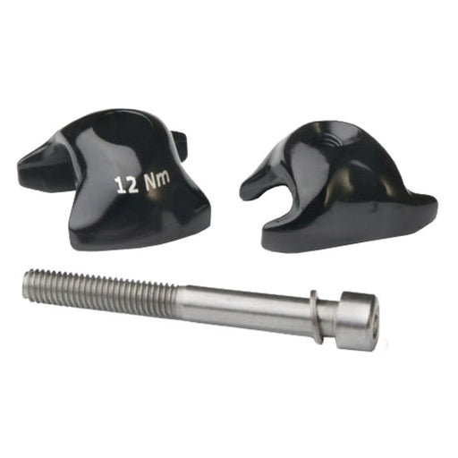 Ritchey WCS Carbon 1-bolt rail clamp set, 7x9.6mm (DC)