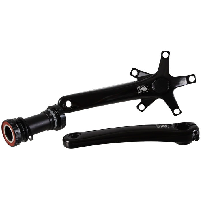 Interloc Racing Design Lobo crank arms and BB, 110/74, 172.5 - black