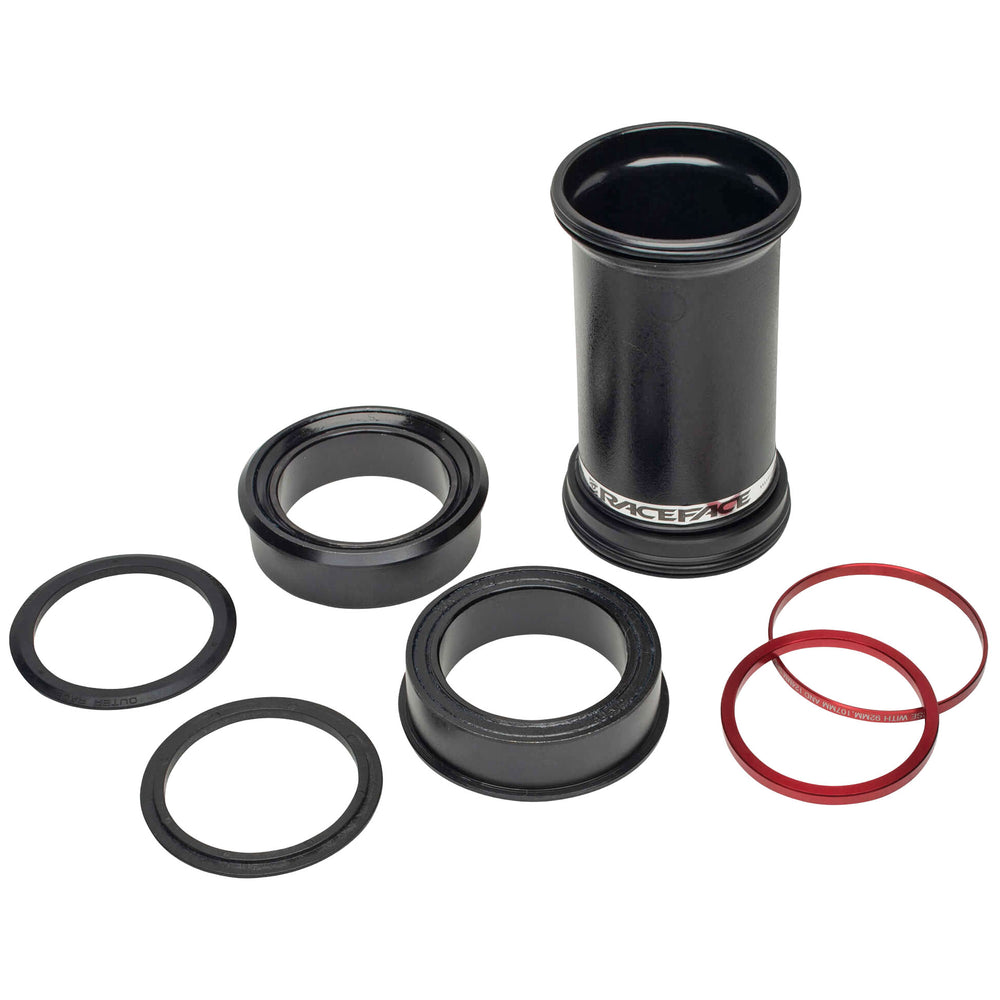 Race Face CINCH BB107 Bottom Bracket: 41mm ID x 107mm Shell x 30mm Spindle, Double Row Bearing, External Seal