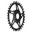 Race Face Bosch G4 Direct Mount Hyperglide+ eMTB Chainring (55mm Chainline) - 34t, Steel, Requires Compatible with Shimano 12-speed HG+ Chain, Black