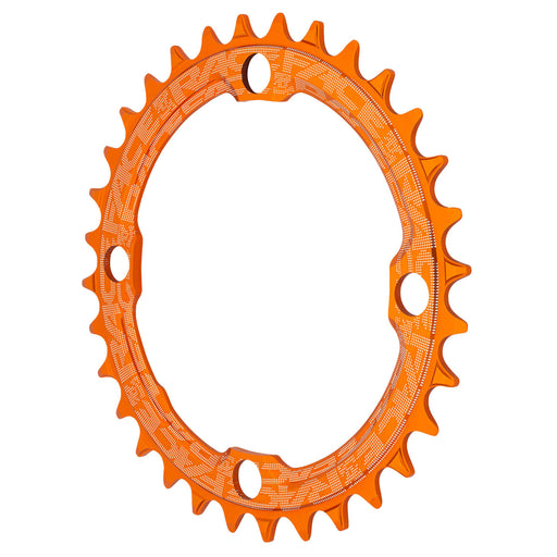 Race Face Narrow Wide Chainring, 104BCD 30T, Orange