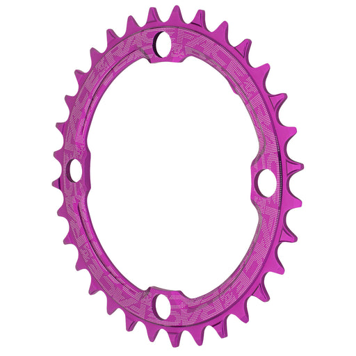 Race Face Narrow Wide Chainring, 104BCD 30T, Purple