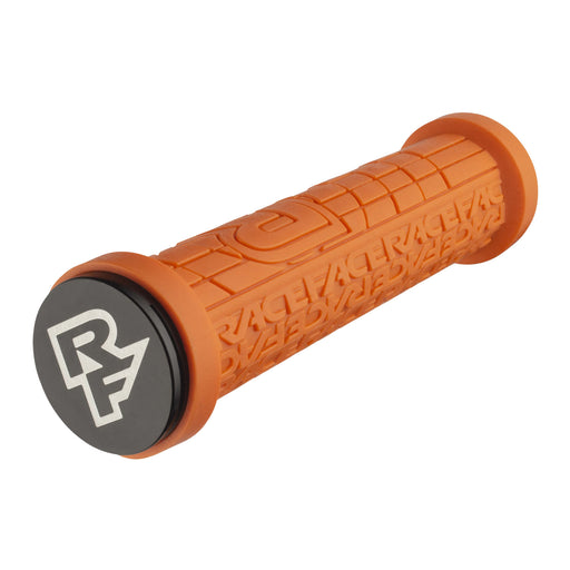 Race Face Grippler Lock-On Grips, 30mm, Orange