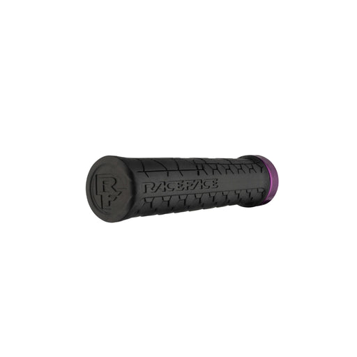 Race Face Getta Grip Lock-On Grips, (33mm) Black/Purple