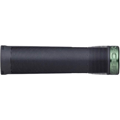 Race Face Chester Lock-On Grips, 31mm, Black/Forest Green