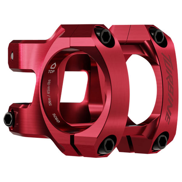 Race Face Turbine Stem, (35.0) 0mm x 40mm, Red