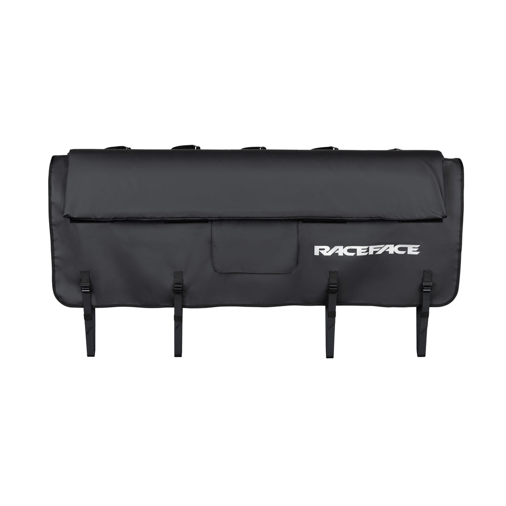 Race Face Stash Tailgate Pad, Mid-Size Truck, Black